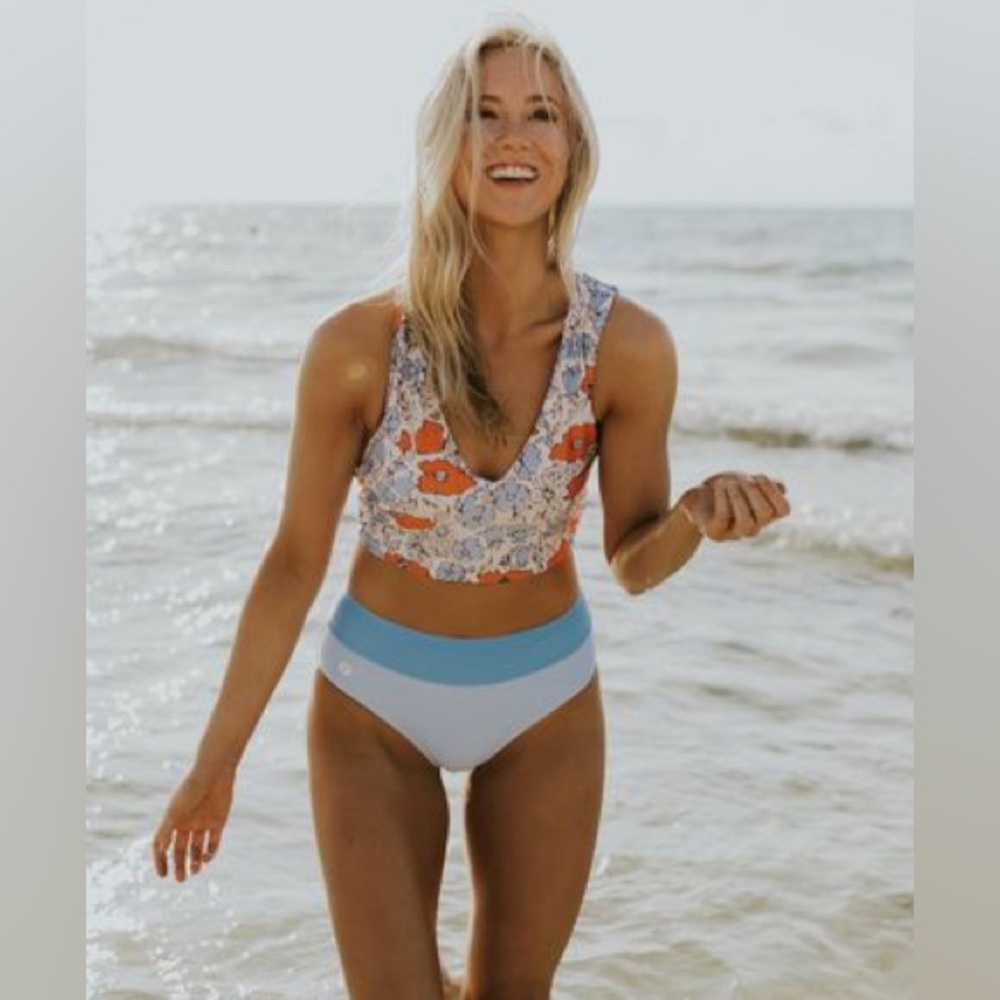 Roolee Tuscany Floral Bathing Suit